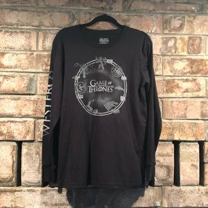 HBO Game of Thrones long-sleeved tee; Men’s S